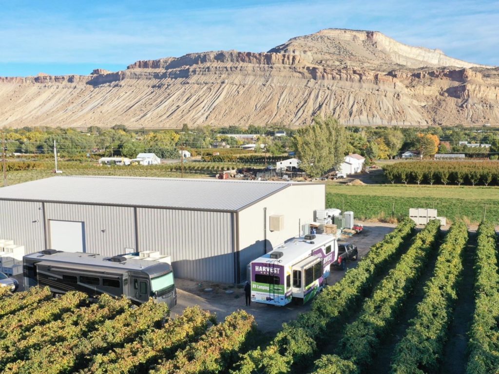 Sauvage Spectrum is an awesome Harvest Hosts location in Palisade, Colorado.