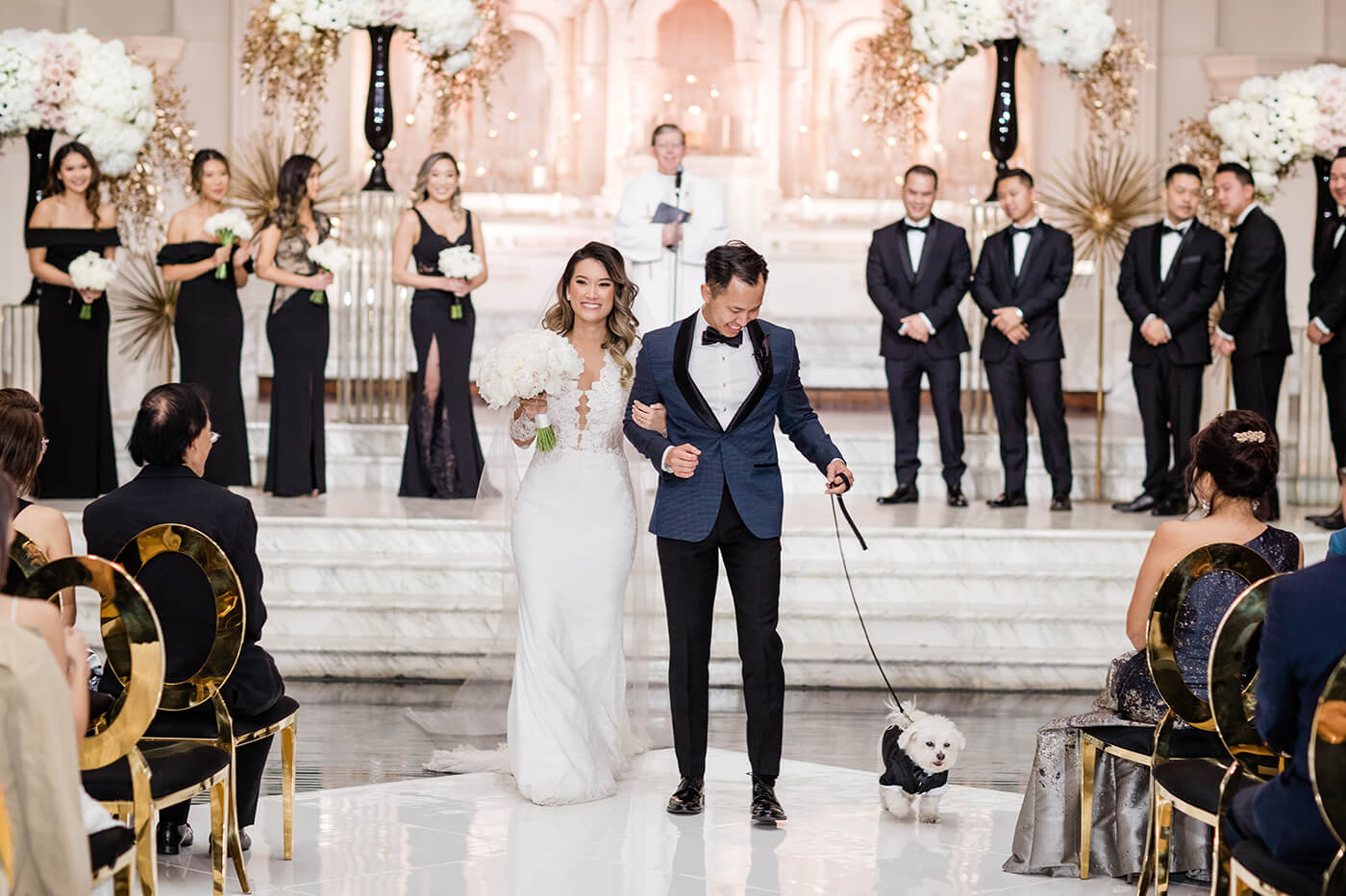 Chic and Stylish Wedding at Vibiana in DTLA