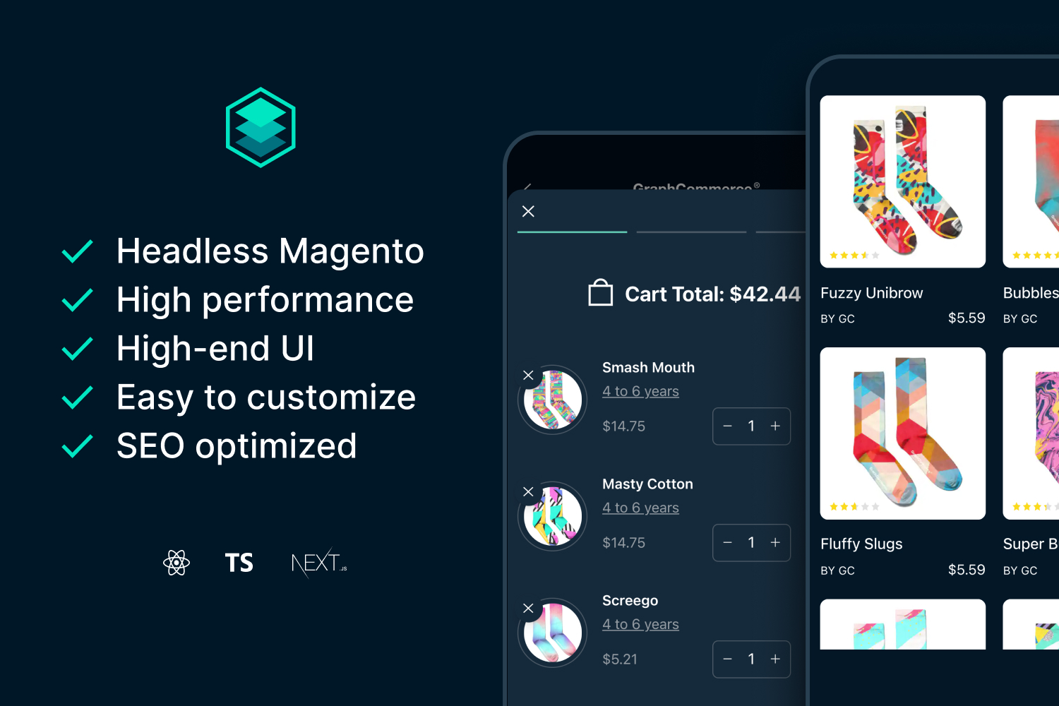 GraphCommerce React, Next.js Magento