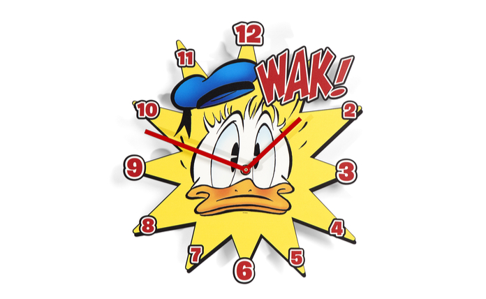 Donald Duck WandKlok