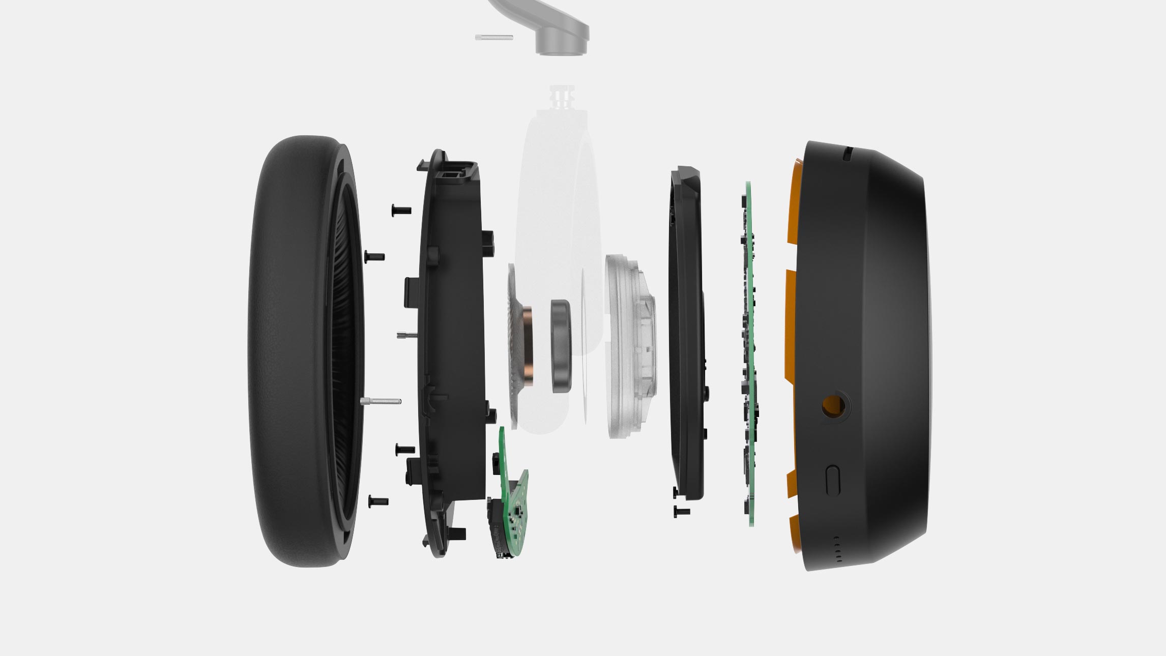 Archivo OBJ Base de carga inalámbrica Sennheiser Momentum 4