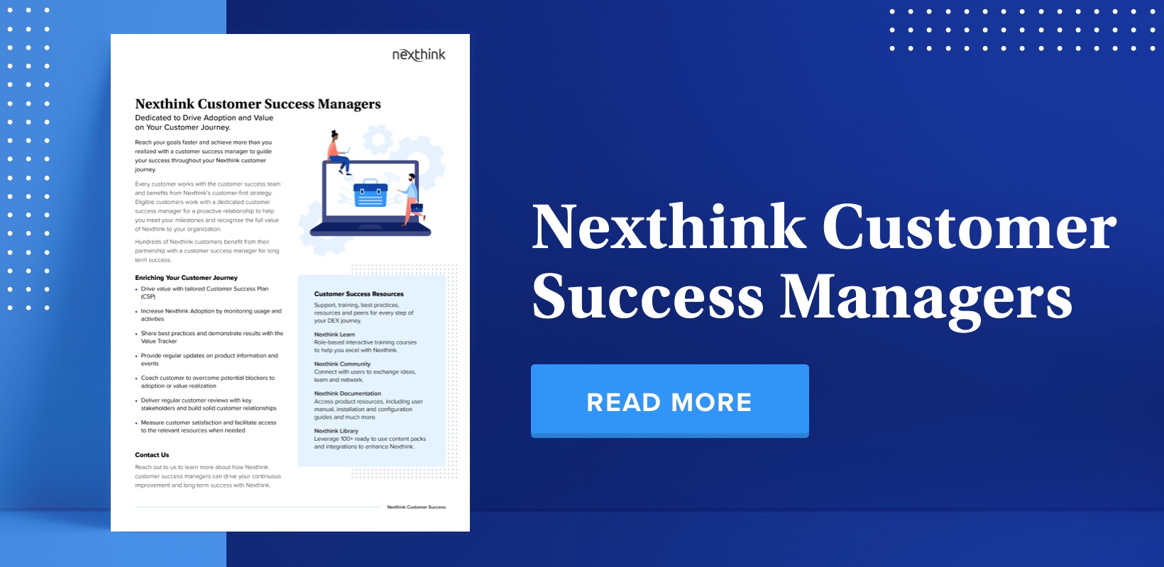 Nexthink Customer Success Managers | Nexthink