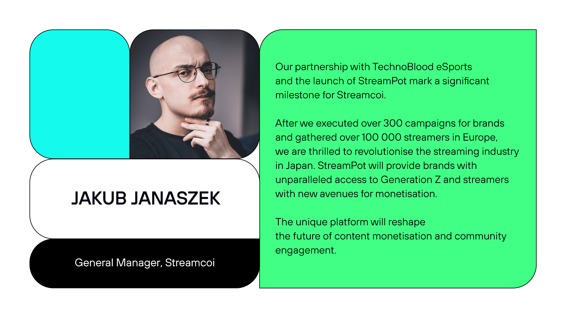 Jakub Janaszek testimonial StreamPot.png