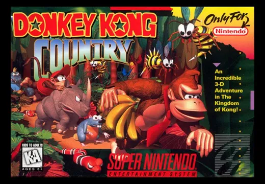 Donkey Kong Country SNES