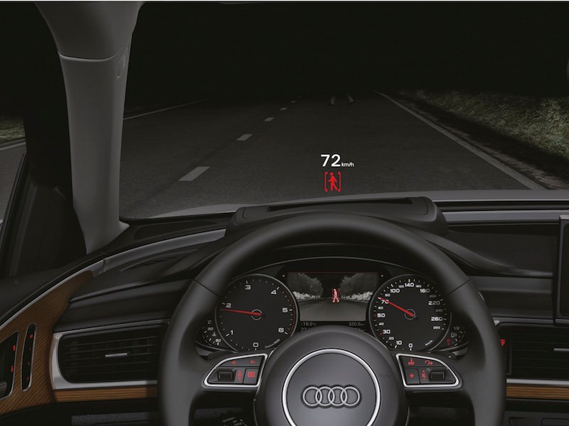 audi night vision assistant 