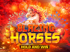 Blazing Horses Hold And Win