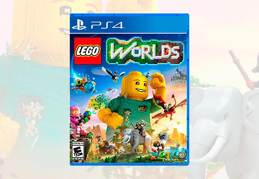 Imagem do produto Lego Worlds PS4 - Físico em Casas Bahia