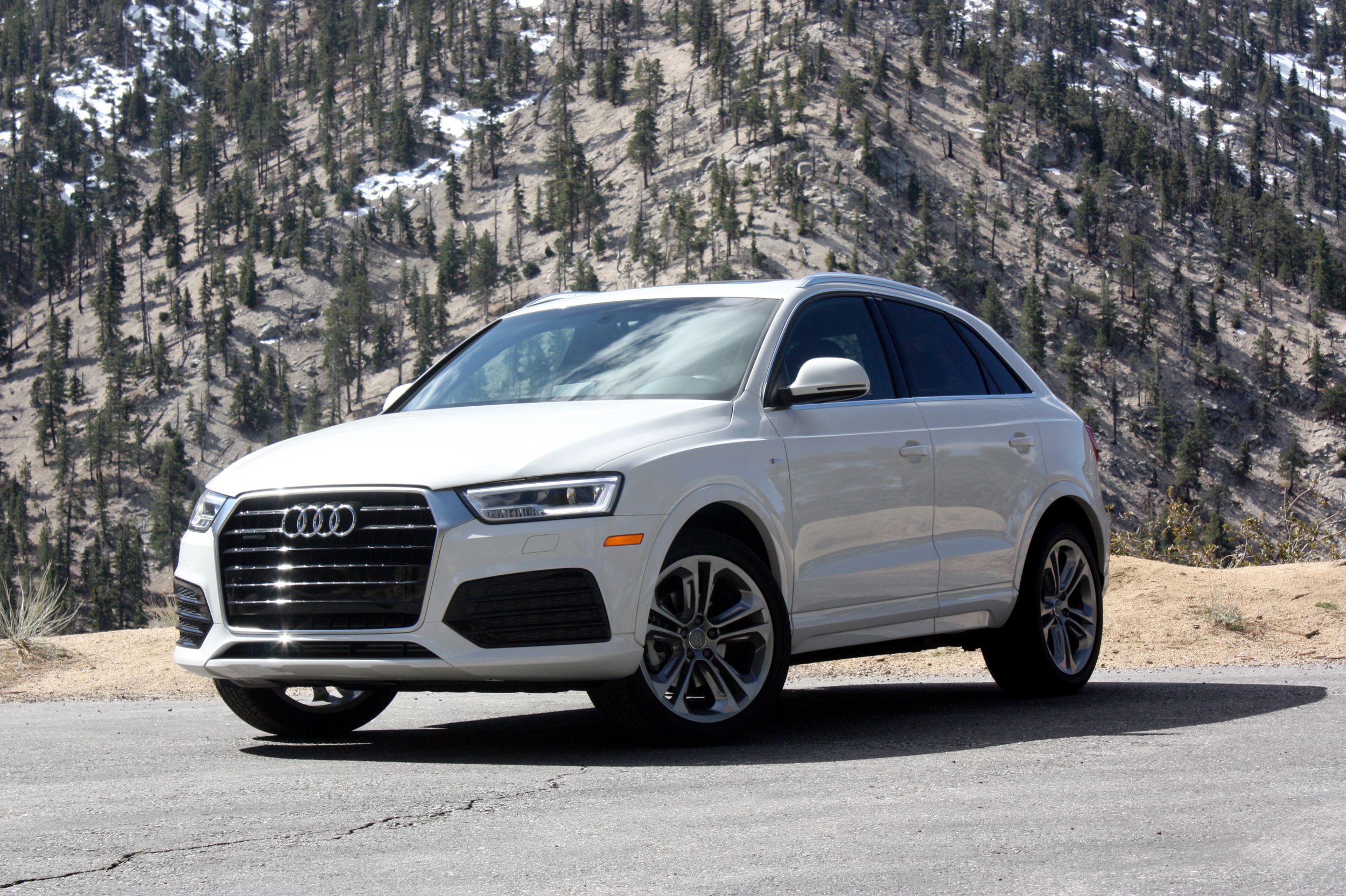 2016 Audi Q3 front angle ・  Photo by Ryan ZumMallen