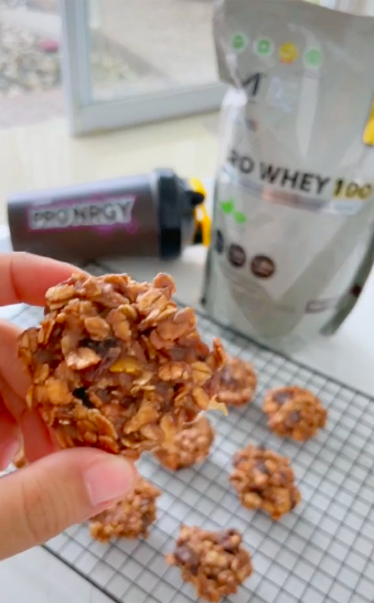 RESEP COOKIES BANANA CHOCO PRO WHEY