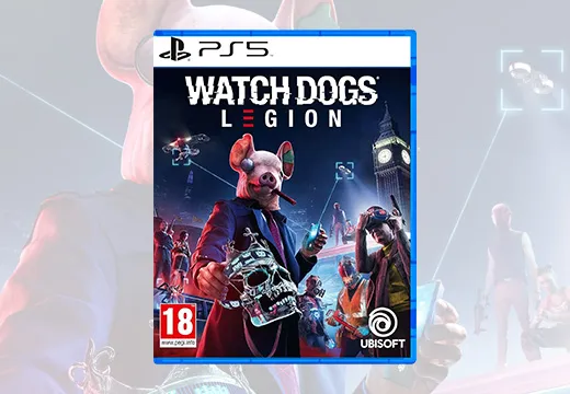 Imagem do produto WATCH DOGS LEGION PS5 - Físico em Kabum