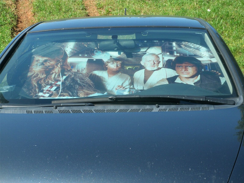 Star Wars Car Sunshade - Gifteee Unique & Cool Gifts