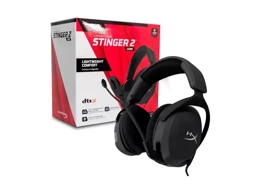 Imagem do produto Headset Gamer Com Fio - HyperX Cloud Stinger 2 (Preto) em Americanas