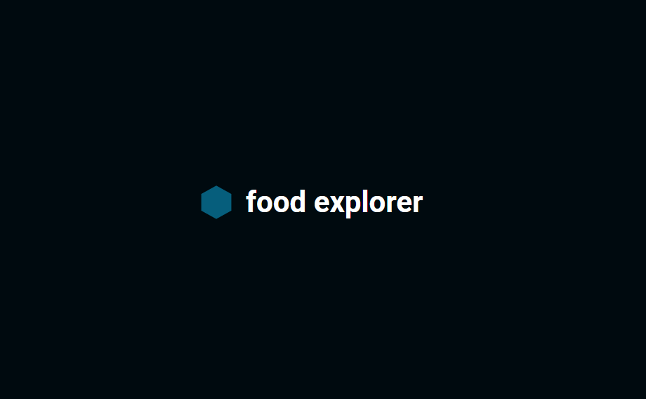 Thumbnail do projeto Food Explorer