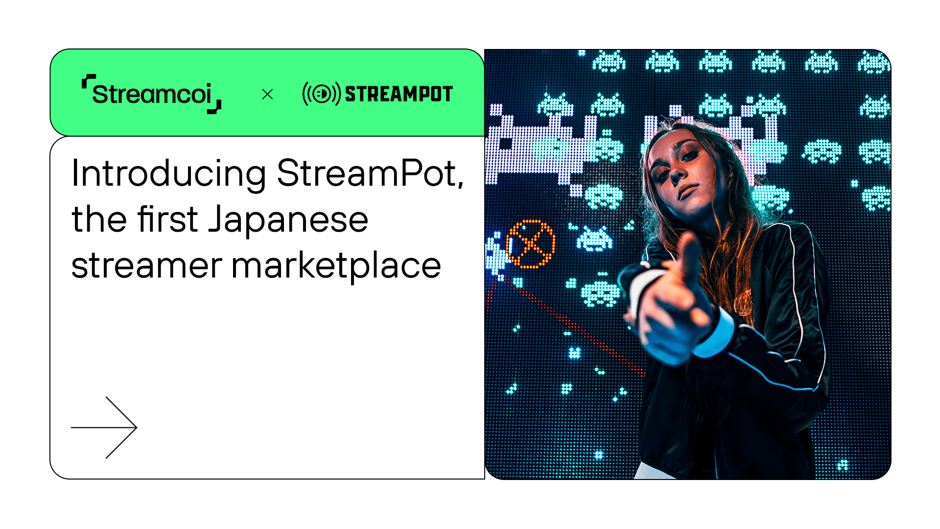 Introducing StreamPot: Japan's first streamer marketplace by TechnoBlood eSports and Streamcoi