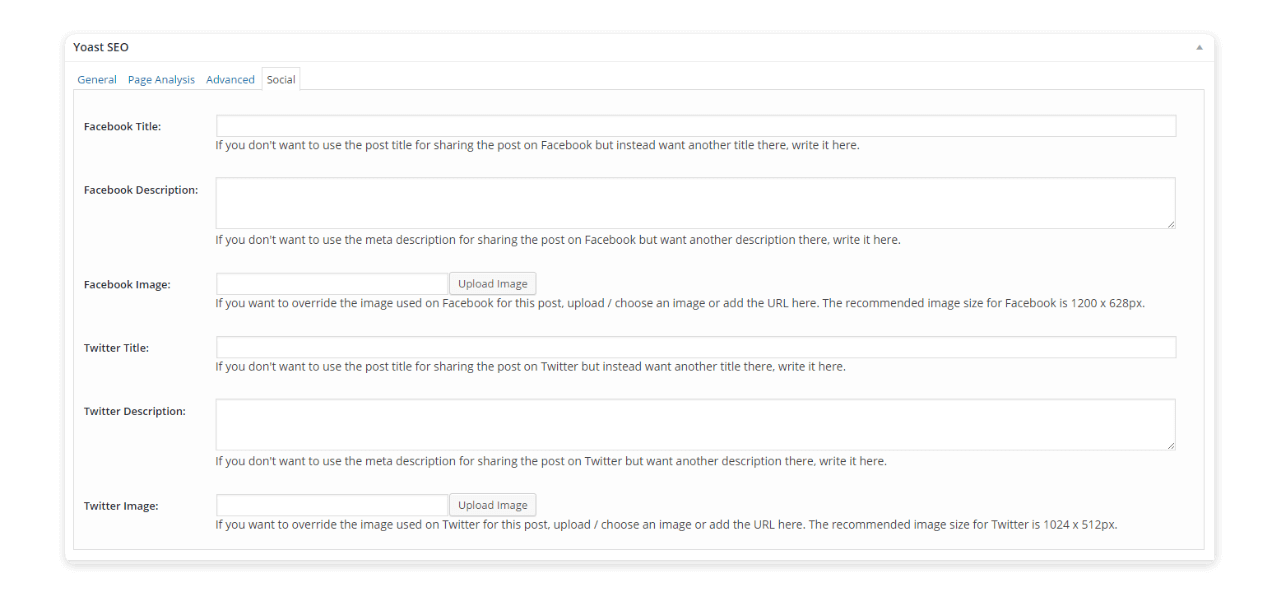 Image of Yoast within WordPress