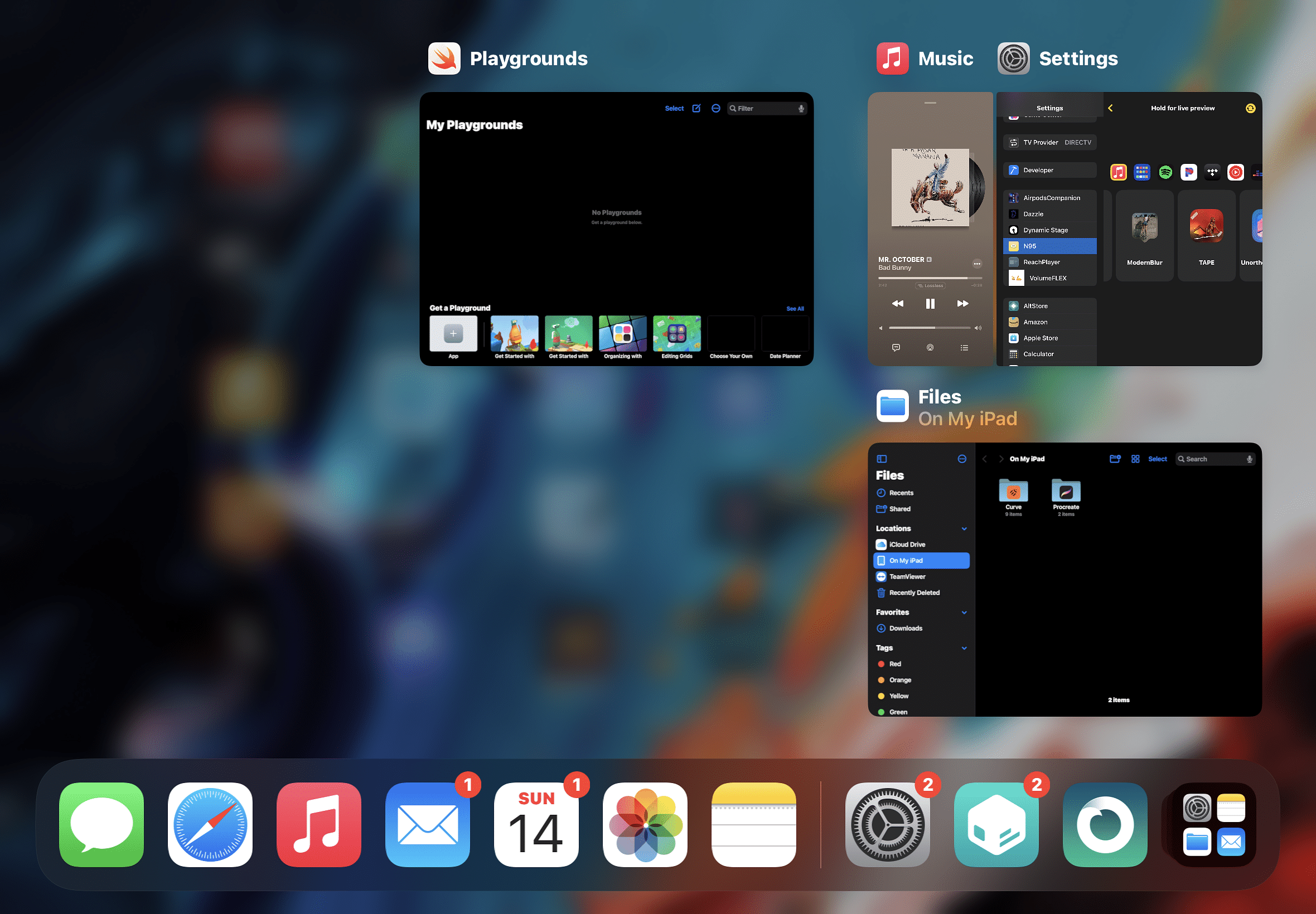 Unlocking iPad Multitasking with SplitViewEverywhere tweak