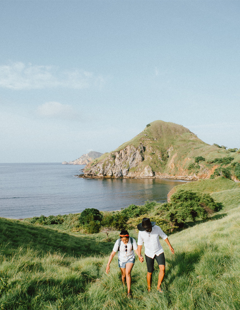 Airbnb UK Couple on a Honeymoon