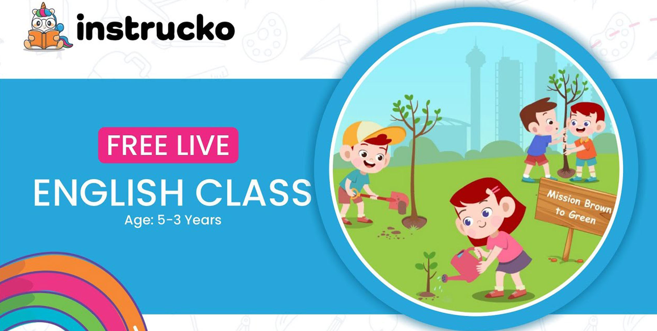 Live English class for kids