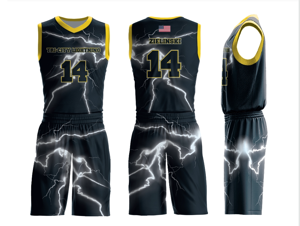 Basketball Jersey on Yellow Images Object Mockups