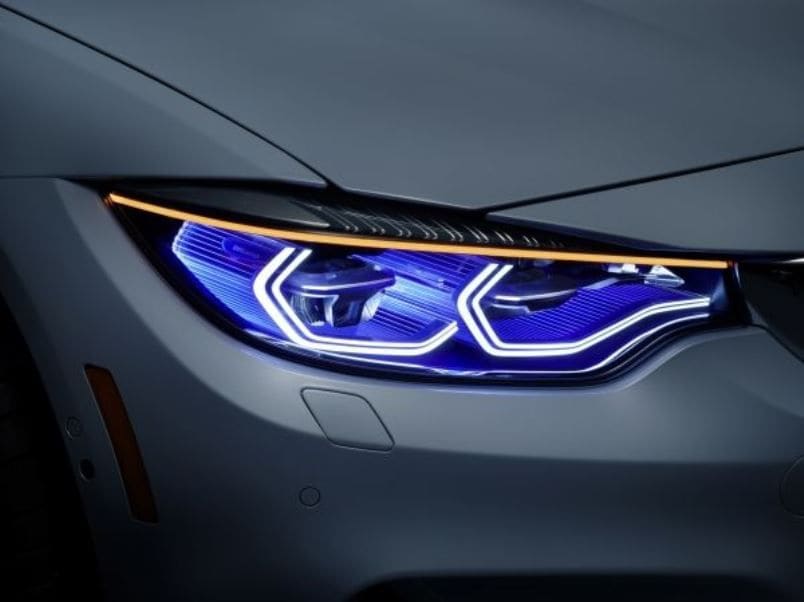 bmw laser headlights 