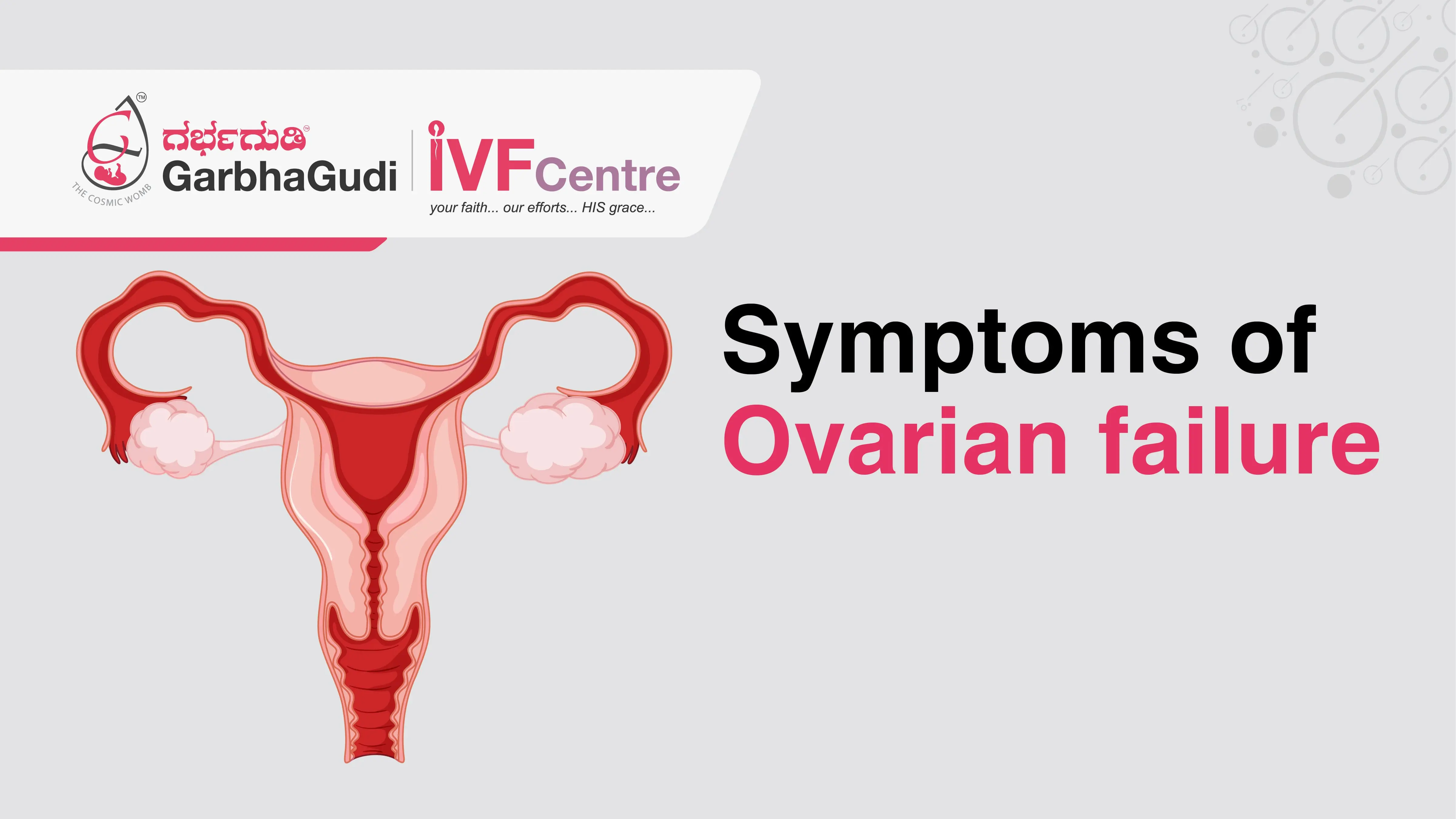 Symptoms of ovarian failure