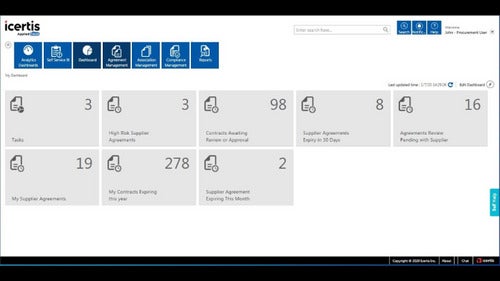 Icertis Screenshot