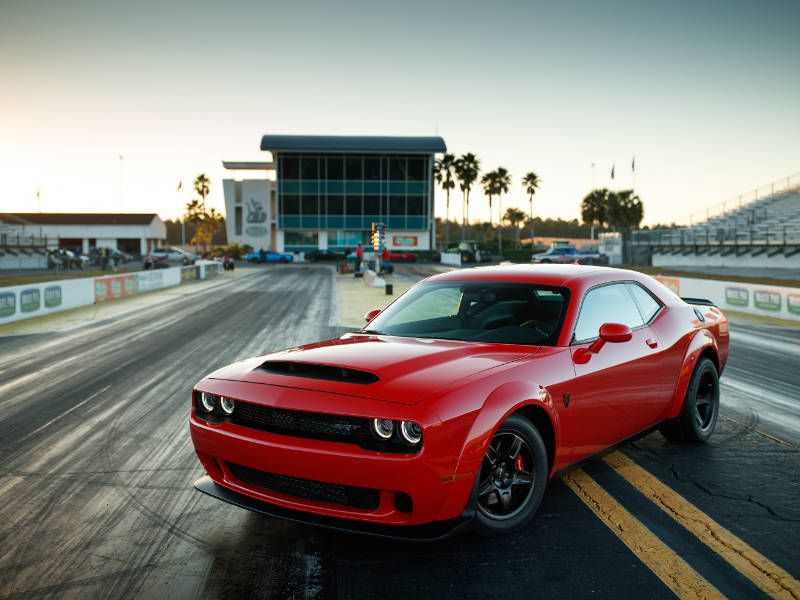 2018 Dodge Challenger Demon RaceTrack 3 4 ・  Photo by Dodge 