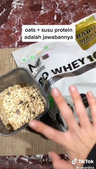 RESEP OAT MILK PRO WHEY PENGGANTI DADA AYAM