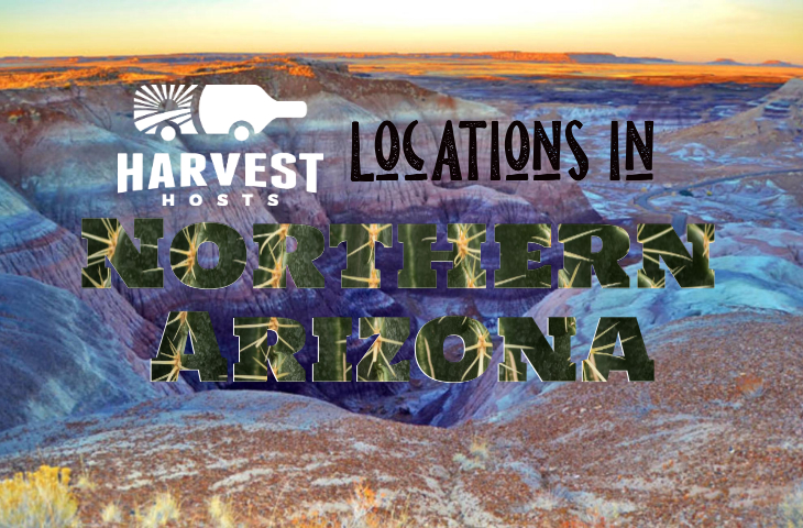 Harvest Hosts Locations in Northern Arizona