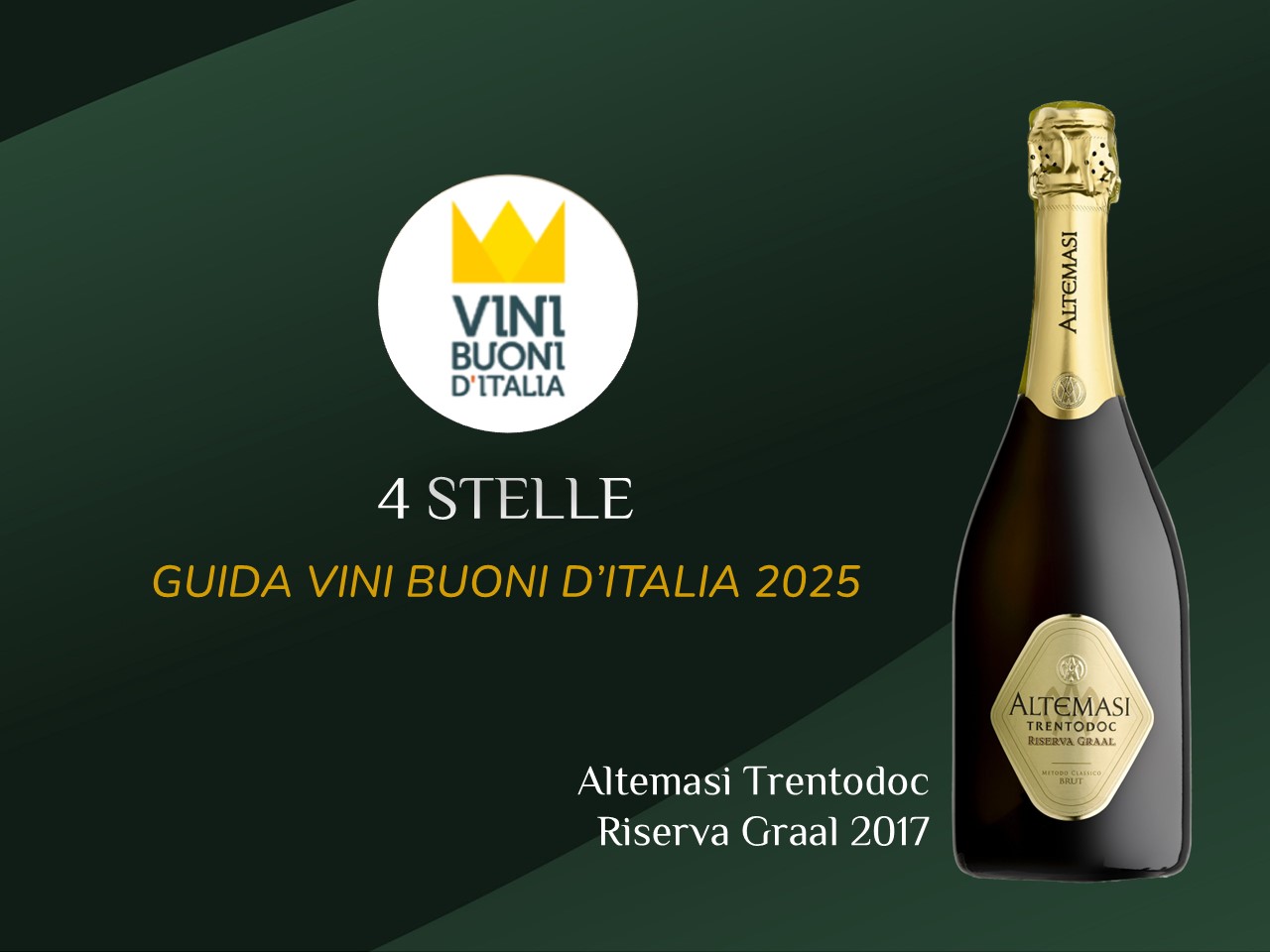 4 STELLE PER ALTEMASI RISERVA GRAAL 