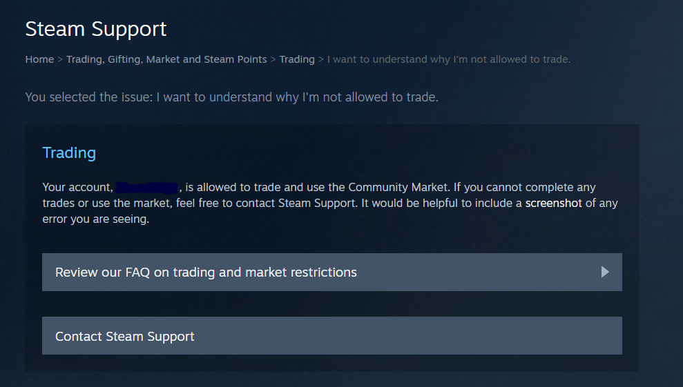 Steam has added Looking to Trade and Looking to Play statuses, in