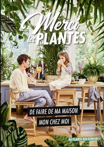 Merci les plantes de faire de ma maision mon chez moi