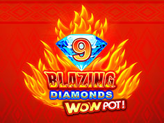 9 Blazing Diamonds Wowpot
