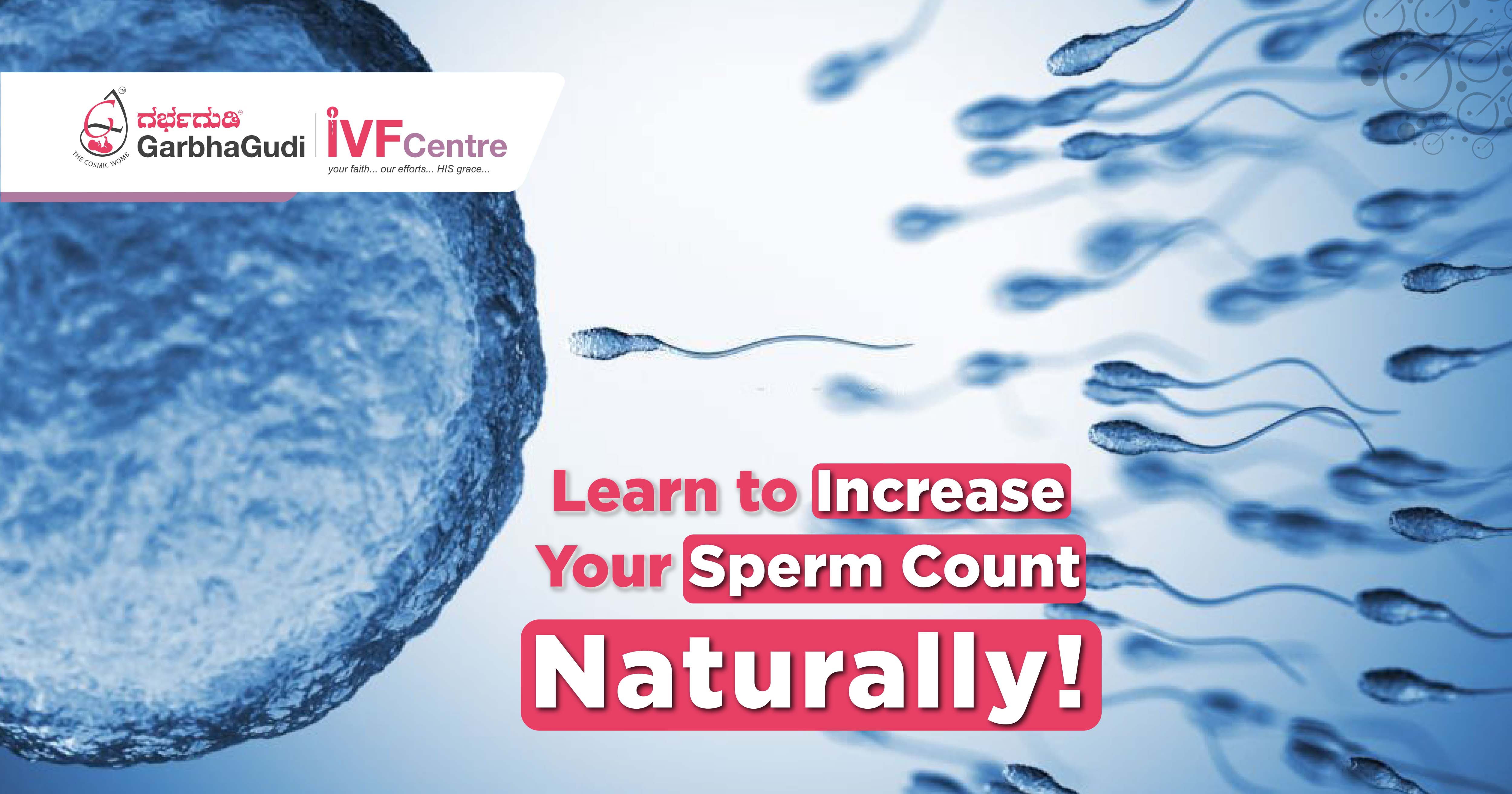 Learn to Increase Your Sperm Count Naturally!