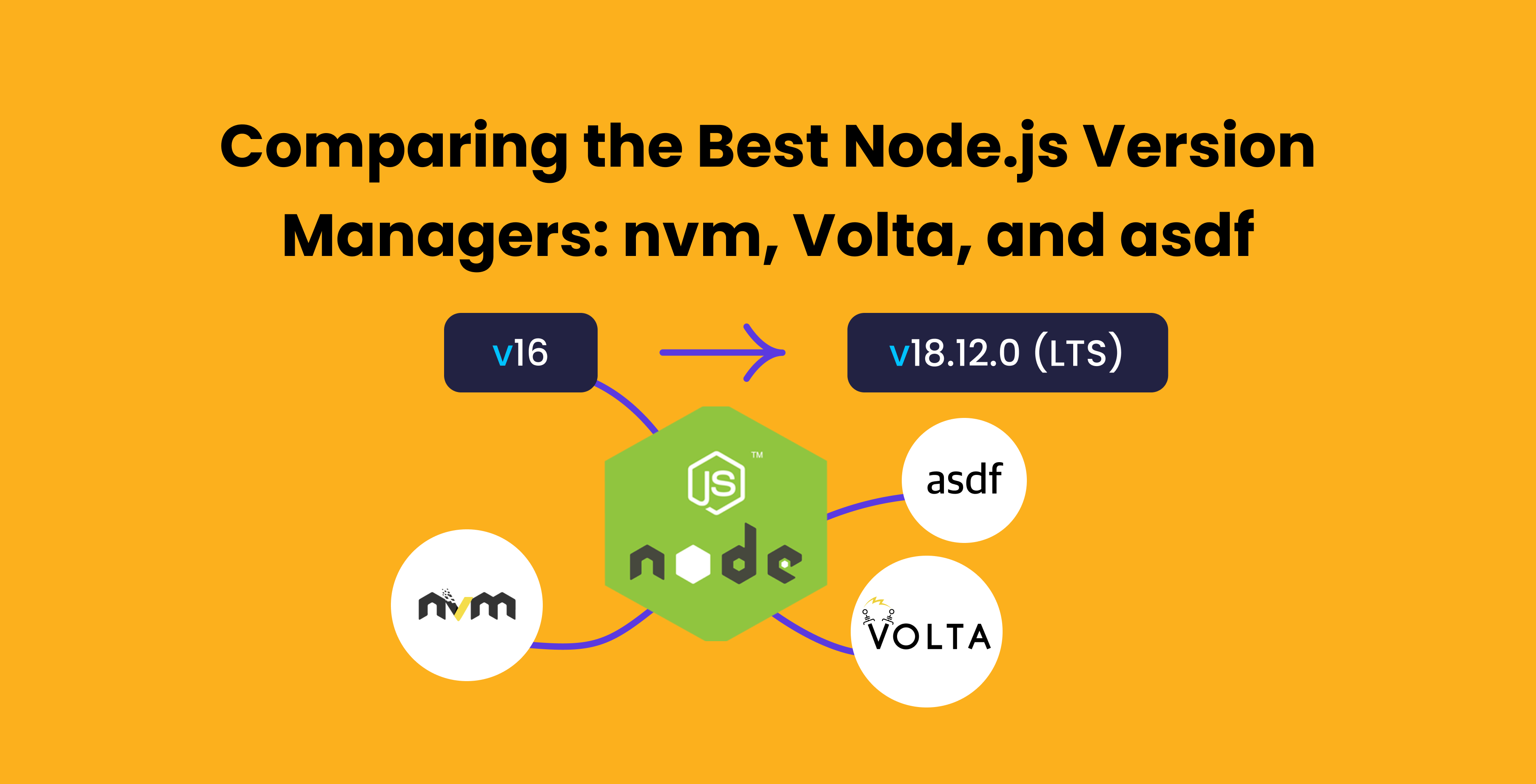 Comparing the Best Node.js Version Managers: nvm, Volta, and asdf