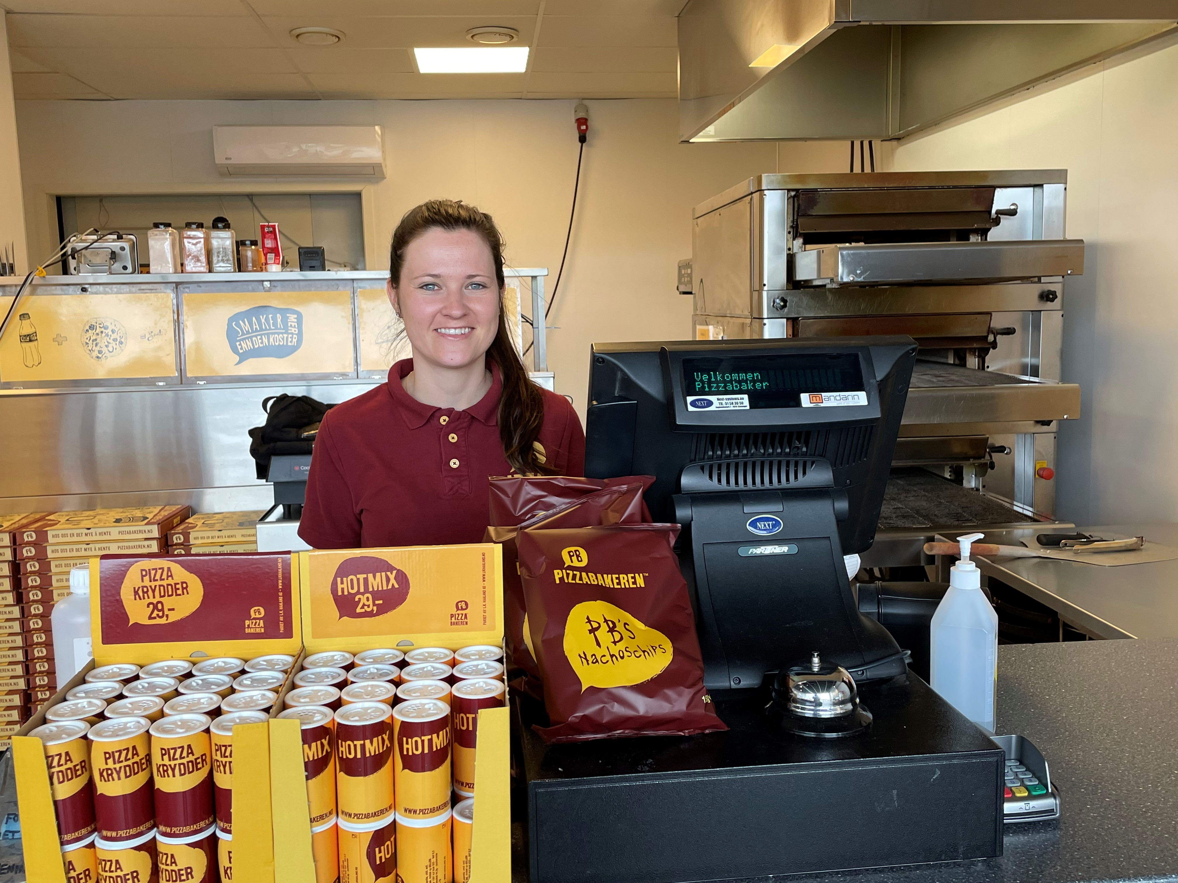 Sommarsesongen allereie i gang hos Pizzabakeren