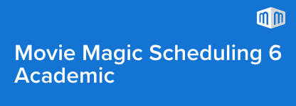 Movie Magic Scheduling 6 Academic