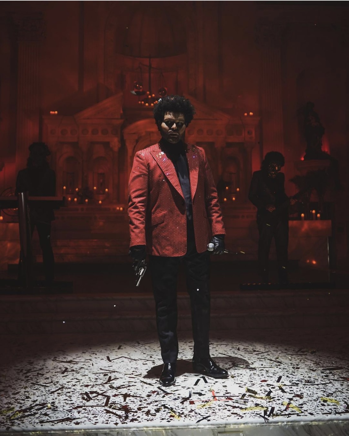 The Weeknd Films Music Video in Vibiana's Main Hall