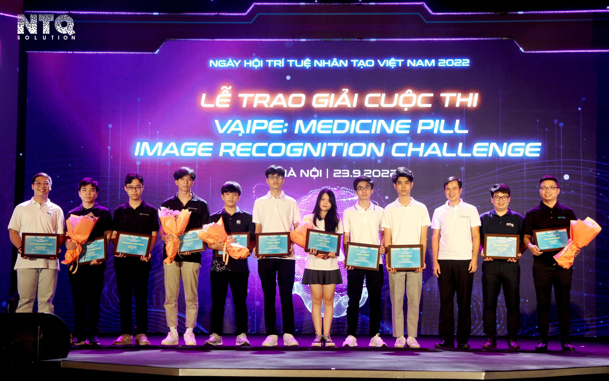 NTQソリューションが「ベトナムのAIコンテスト」で2位を獲得、医療分野のソリューションを開発