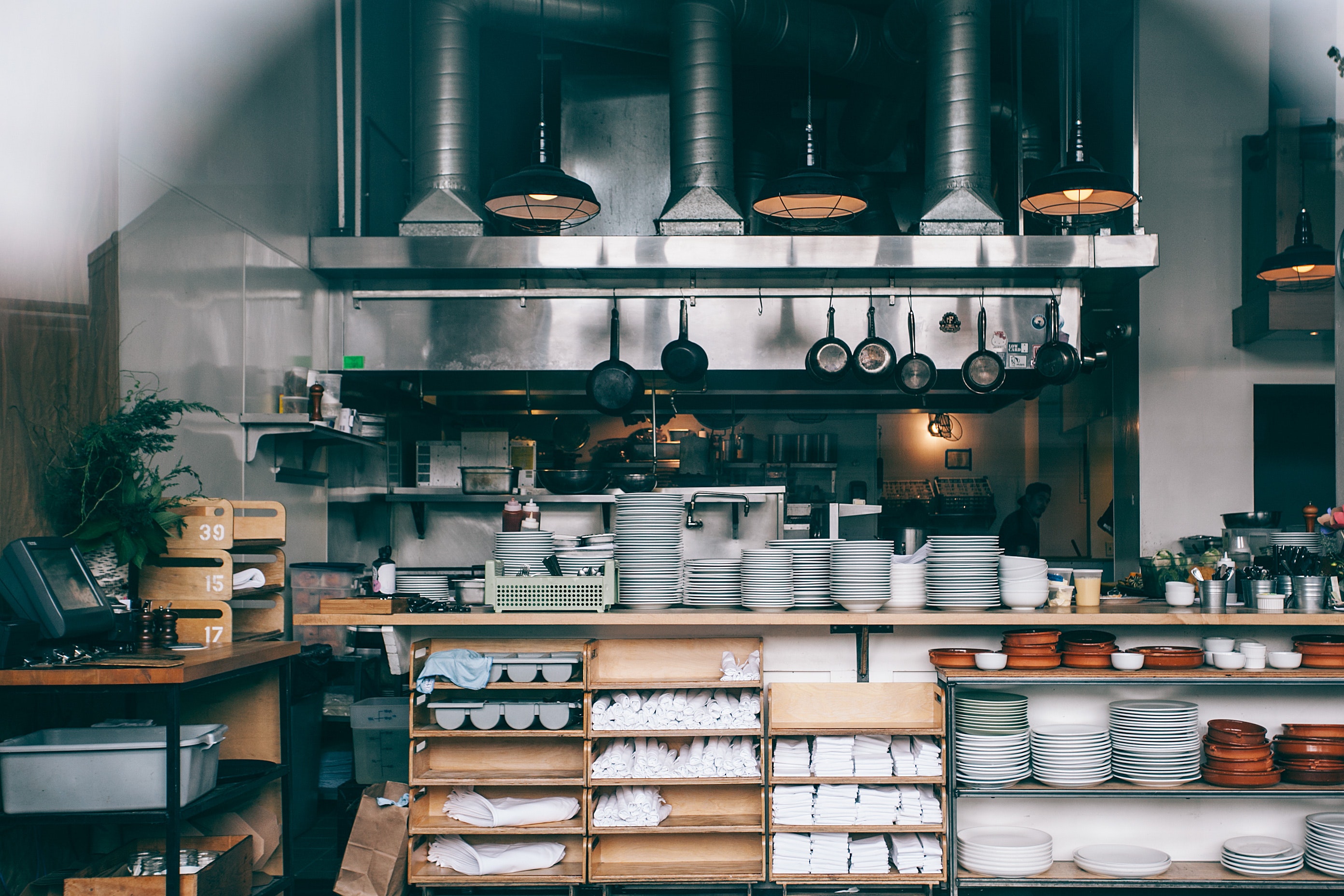 Sfeerbeeld Restaurantkeuken