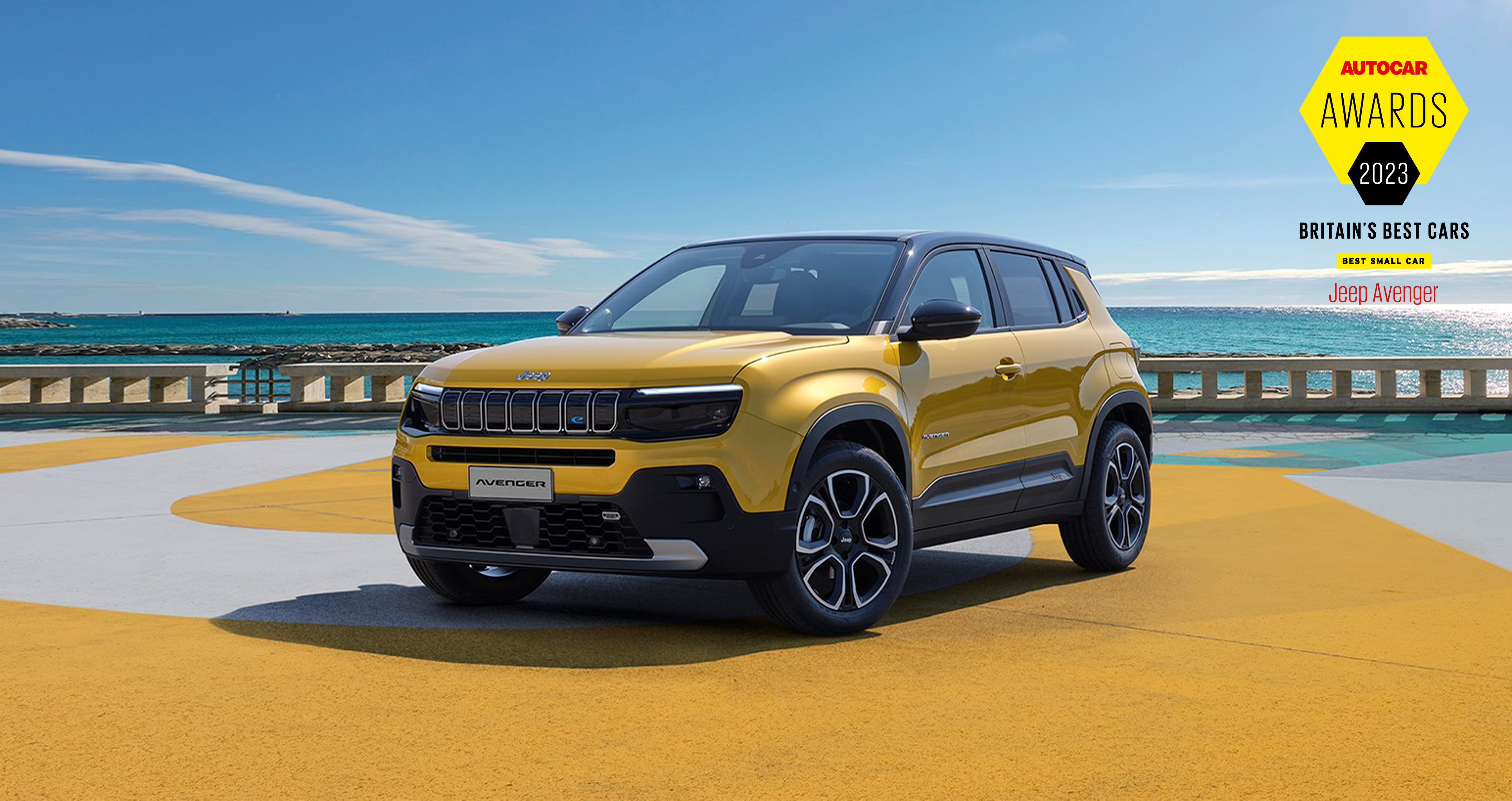 America Uk story about Jeep® Avenger named ‘Best Small Car’ at Autocar Awards 2023