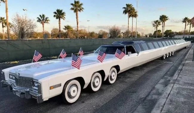 Check out the longest car on planet earth