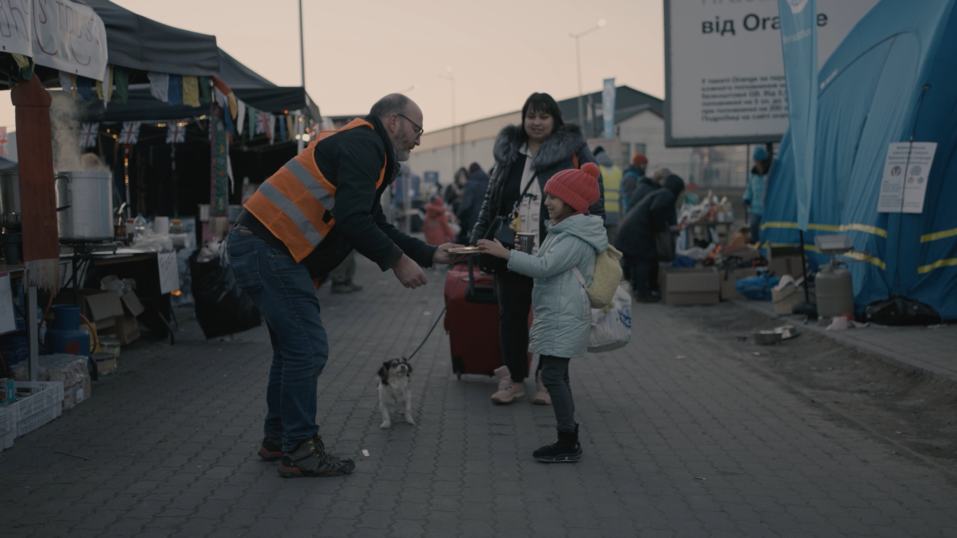 Ucraina, al confine di Medyka