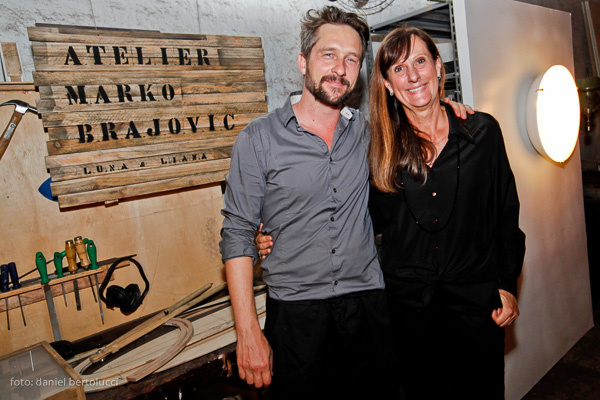 Marko Brajovic e Eneida Bertolucci