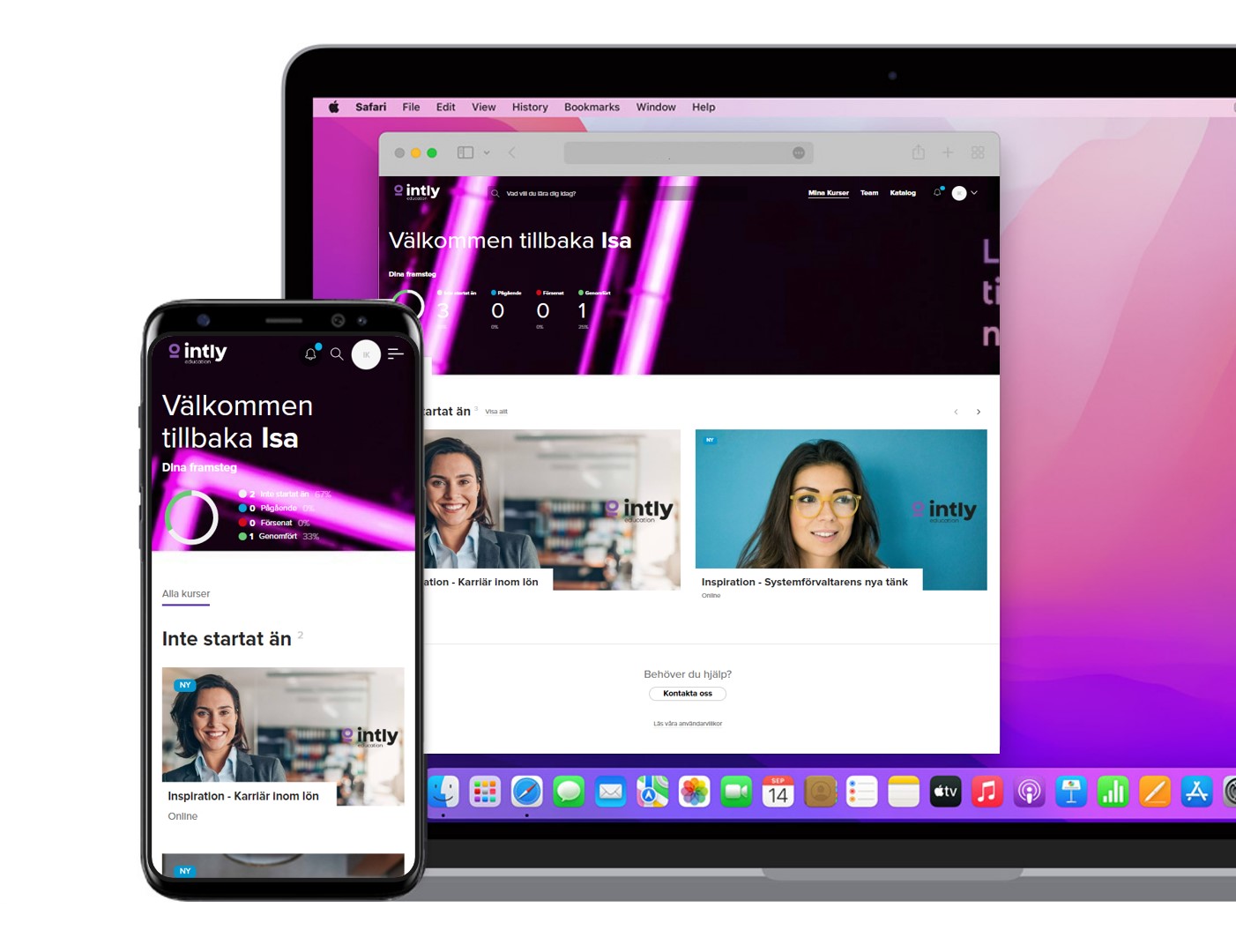 Intly Education är plattformen som erbjuder digitalt lärande för hela ...