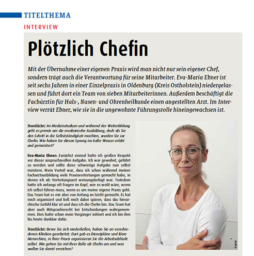 Plötzlich Chefin