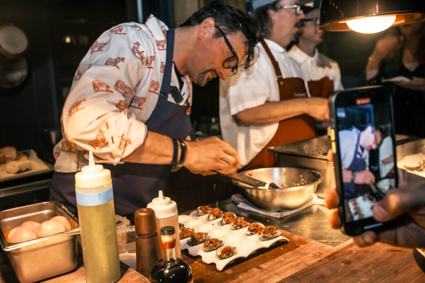 chef chris cooking