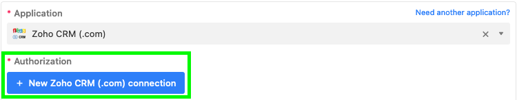 new zoho crm .com connection.png