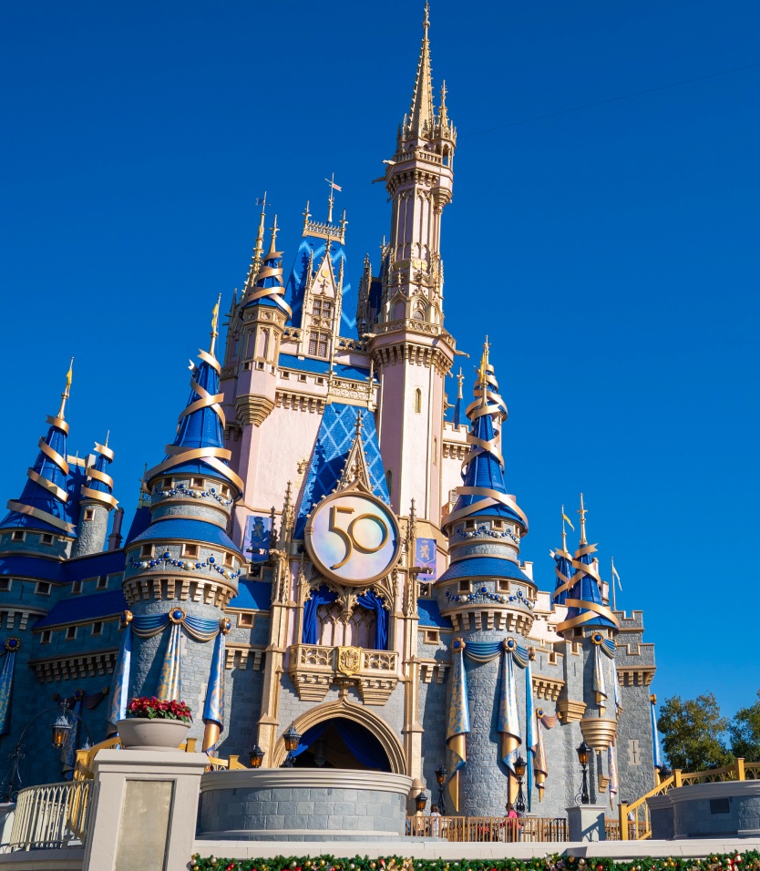 Disney Castle - 50 Year Anniversary