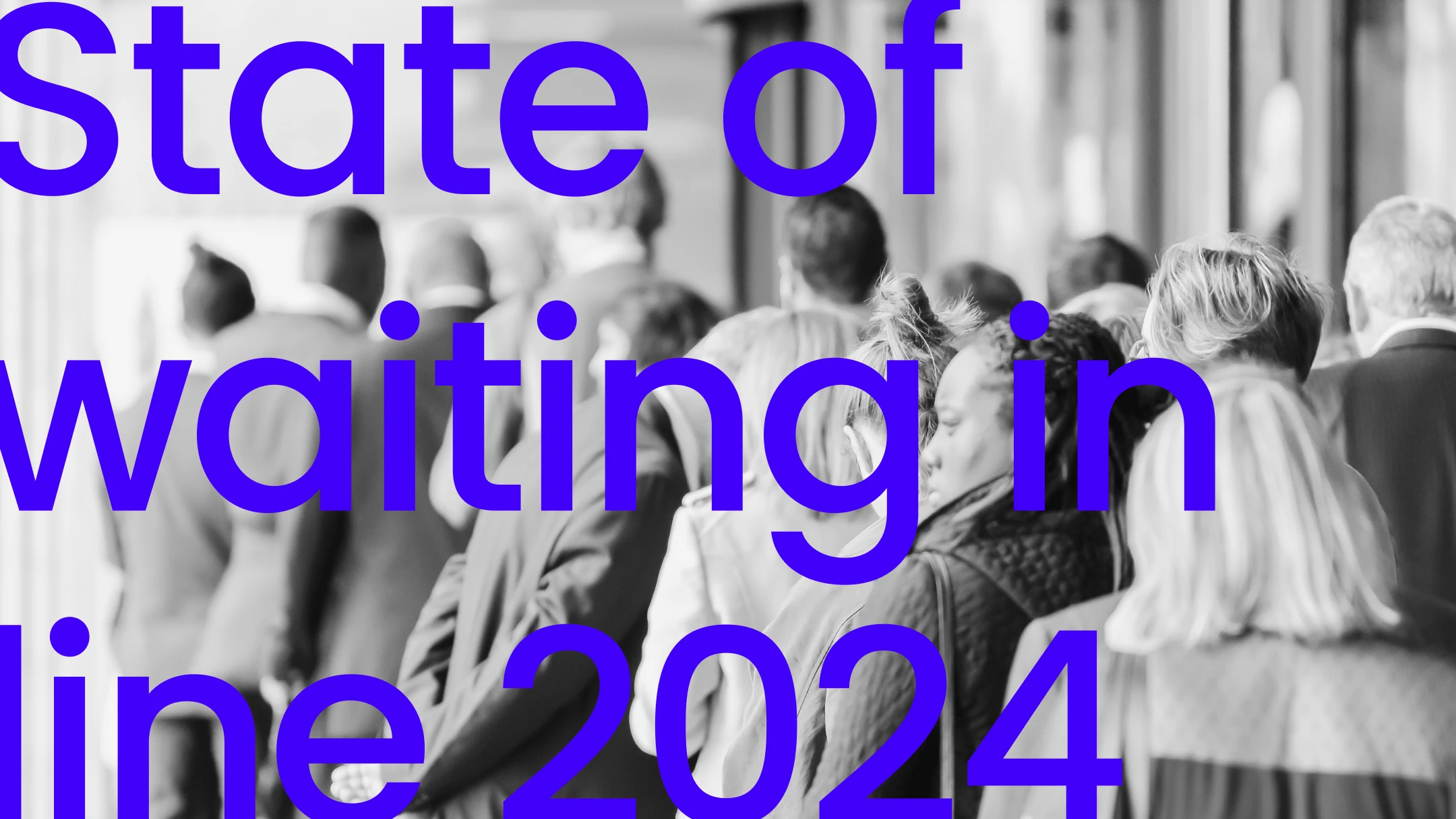 Consumer survey the state of waiting in line 2024 